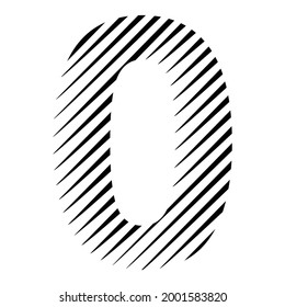 letra O logotipo vectorial art. o logotipo vectorial line art.