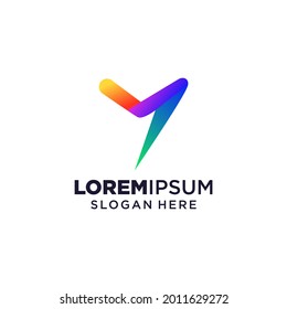 Ilustración vectorial del logotipo de la letra O, inspiración de diseño. Iconos coloridos
