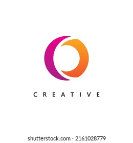Letter O logo vector template, Creative O Letter initial logo design
