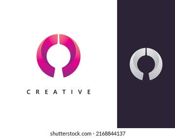 Letter O logo vector template, Creative Circle logo Letter initial logo design