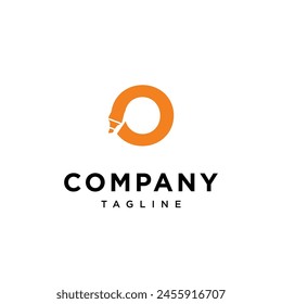 Letter O Marker logo icon vector template.eps