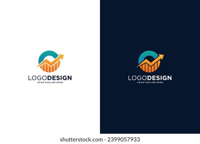 Letter O marketing, finance, investment and business abstract logo design