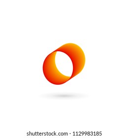Letter O number 0  logo icon design template elements