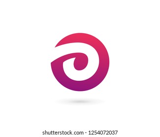 Letter O number 0 logo icon design template elements