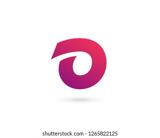 Letter O number 0 logo icon design template elements