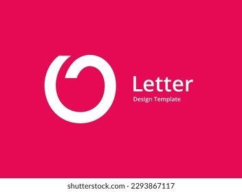 Letter O or number 0 logo icon design template elements