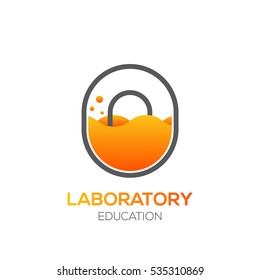 Letra O Color naranja,Educación científica,Laboratorio,Logotipo químico