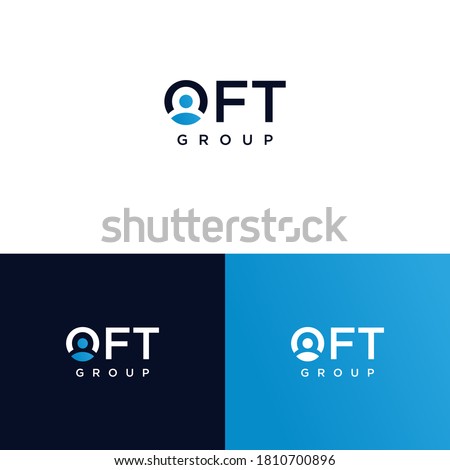 letter o people wordmarklogo design, creative modern logo concept