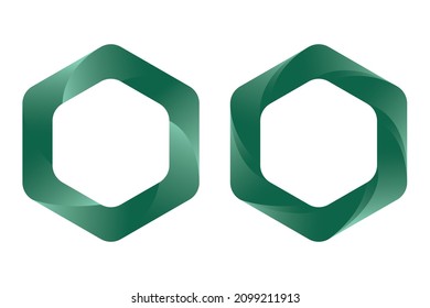 3D Logo Vektor Symbol Vorlage. 3D-Logo. O Cube Logo