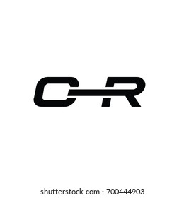 letter O & R / Connect letter O and R Logo Design Template Elements.
