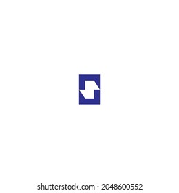 
letter O and S lightning simple symbol logo vector