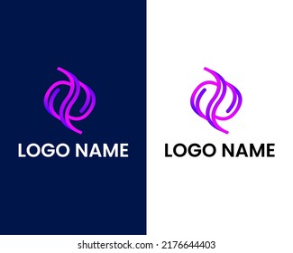 Design-Vorlage für Buchstaben o und s modernes Logo