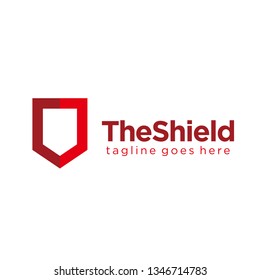 letter O shield logo design vector template. security, protector, technology, website, company symbol icon. 