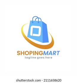 Letter O Shop Bag Logo Design