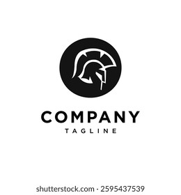Letter O Spartan Logo Icon Vector