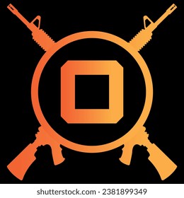 diseño de la carta o logotipo táctico