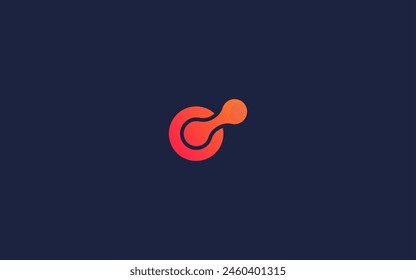 Letter o Technologie Logo Icon Design Vektorgrafik Design Vorlage Inspiration
