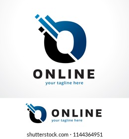 Letter O Template Design Vector, Emblem, Concept Design, Creative Symbol, Icon