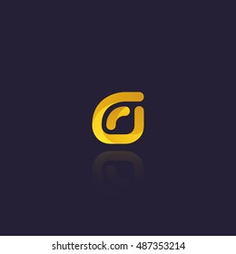 Letter O that can be used as initial logo
