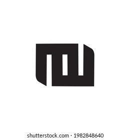 letter o unique simple symbol logo vector
