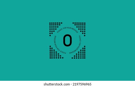 Letter O vector logo. Technology, monogram, business, corporate company, modern and iconic geometric logo design.