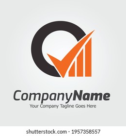 Letter O vector logo template, Colorful Letter O logo, Financial Company Logo, Financial Institute Advisors Logo Design Template Vector Icon