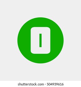 Letter O vector, logo. Useful as branding symbol, corporate identity, alphabet element, circle app icon, clip art and illustration.
