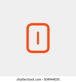 Letter O vector, logo. Useful as branding symbol, corporate identity, alphabet element, app icon, clip art and illustration.