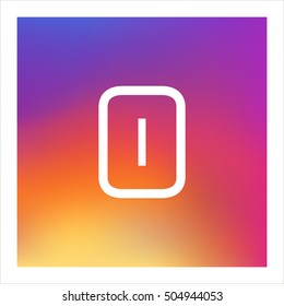 Letter O vector, logo. Useful as branding symbol, corporate identity, alphabet element, app icon, clip art and illustration.