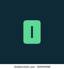Letter O vector, logo. Useful as branding symbol, corporate identity, alphabet element, app icon, clip art and illustration.