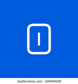 Letter O vector, logo. Useful as branding symbol, corporate identity, alphabet element, app icon, clip art and illustration.
