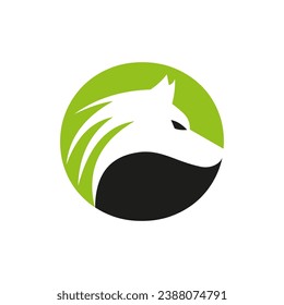 Letter O Wolf Logo. Wolf Symbol Vector Template