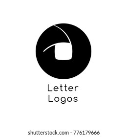 Letter O zero logo