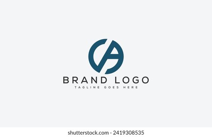 diseño de la plantilla vectorial del logotipo OA de letra para marca.