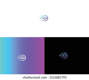 Plantilla vectorial de diseño de logotipo de carta C