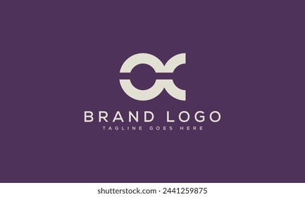 letter OC logo design vector template design for brand.