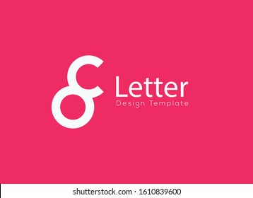 Letter OC logo icon design template