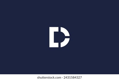 letra od o do logo icono diseño vector plantilla de diseño inspiración