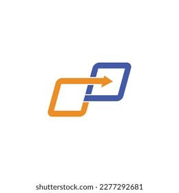 Letter OD monogram logo, Initials DO Creative text initials and icon logo design