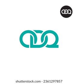 Letter ODQ Monogram Logo Design