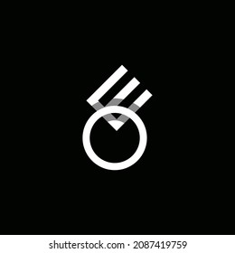 Logo-Design für Buchstaben oder Buchstaben