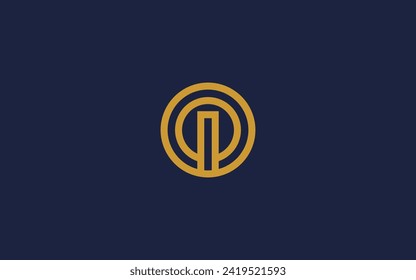 diseño de iconos de iconos de iconos de círculo de letra oi o io diseño de vectores inspiración de plantilla de diseño