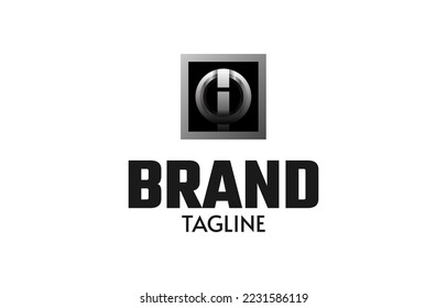 Plantilla de diseño de logotipo de monograma de carta oi