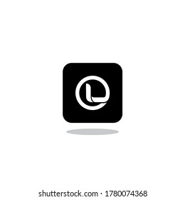 Letter OL LO L Initial Logo Design Vector Template Illustration