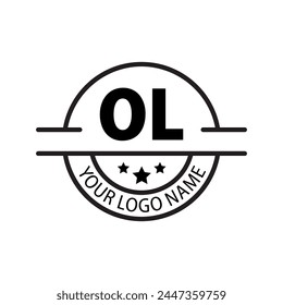 letter OL logo. OL. OL logo design vector illustration for creative company, business, industry
