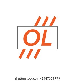 letter OL logo. OL. OL logo design vector illustration for creative company, business, industry
