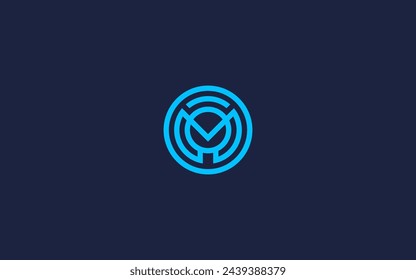 letter om or mo logo icon design vector design template inspiration