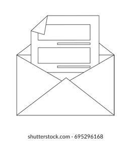 Letter on mail