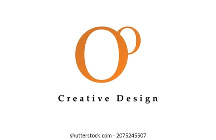 Letter OO logo icon design template elements