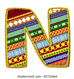 letter of ornament